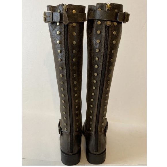 Tory Burch Tyson Studded Riding Boots *EUC* - Picture 2 of 9
